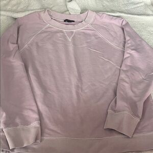 J. Crew women's Lavender Crewneck Sweater